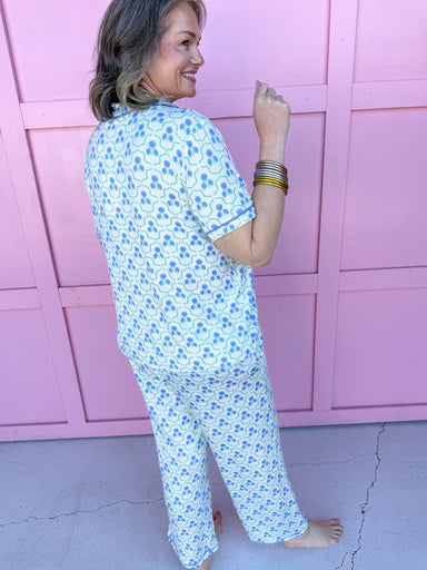 Jincy's Women's Boutique Mary Square Charlotte Floral Pajama Set Plus Size