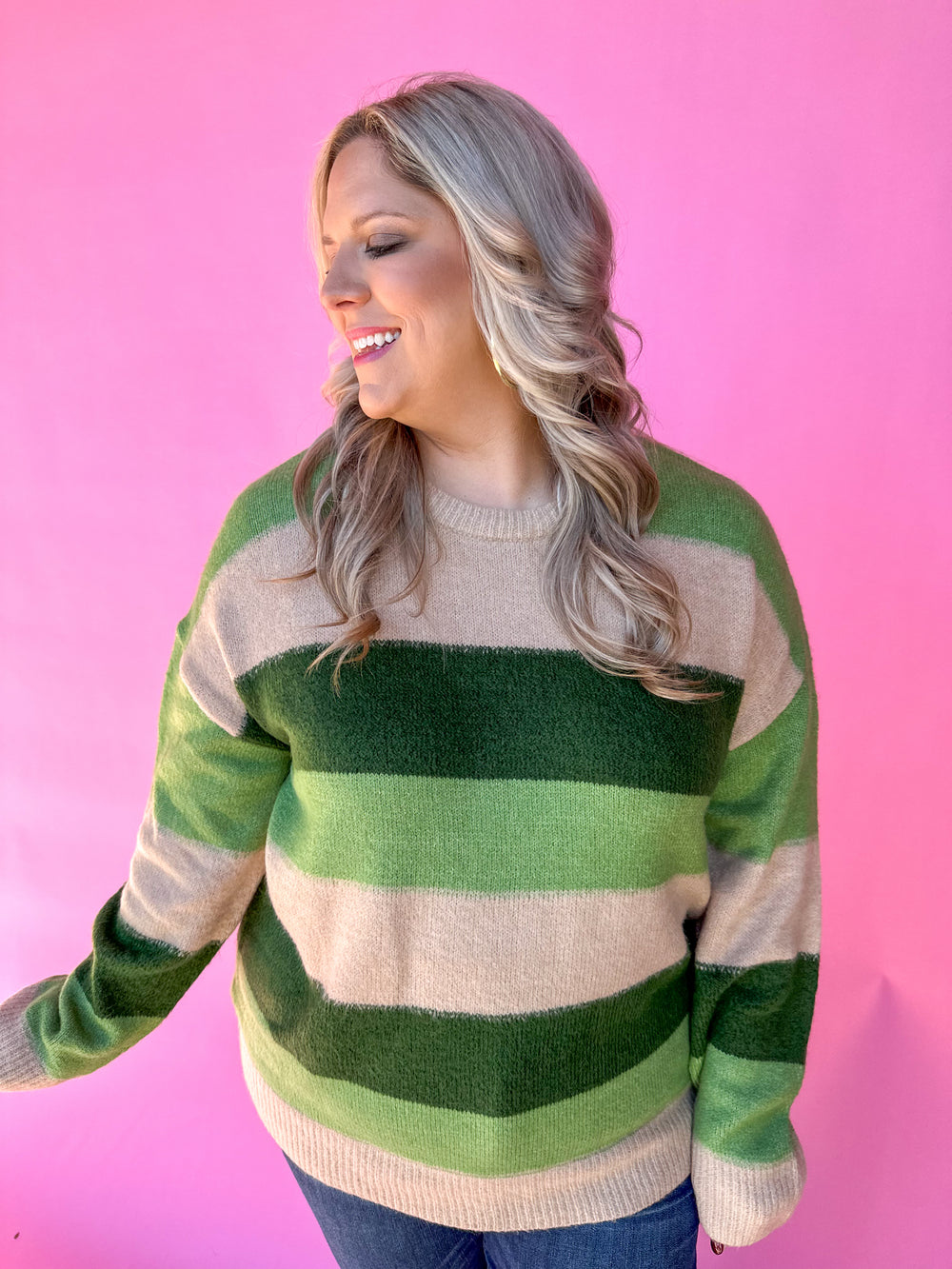 Favorite Season Sweater - Green
