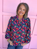 Mary Square | Lainey Top - Painted Tapestry