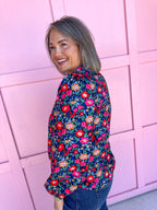 Mary Square | Lainey Top - Painted Tapestry