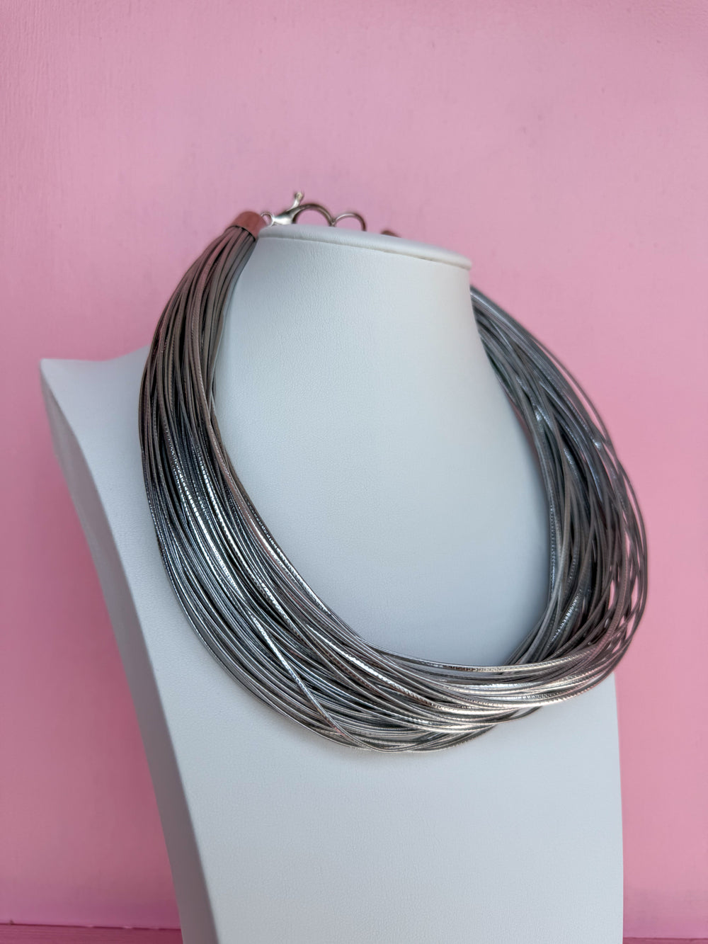 Timeless Shine Necklace Silver womens boutique jewelry jincy's 