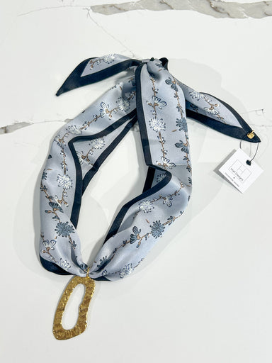 Hart Designs | Bluebell Blossom Open Medallion Twilly Necklace 