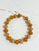 Hart Designs | Brown Marble Bead Necklace 