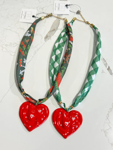 Hart Designs | Assorted Holiday Heart Scarf Necklaces