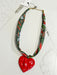 Hart Designs | Holiday Swirls Heart Scarf Necklaces