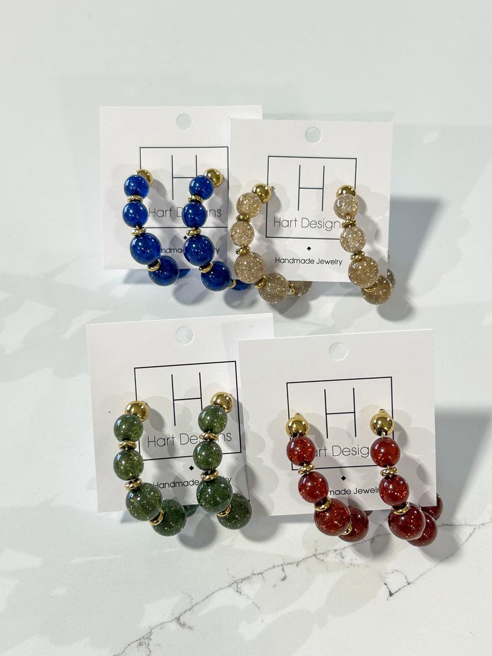 Hart Designs | Assorted Sparkle Hoops