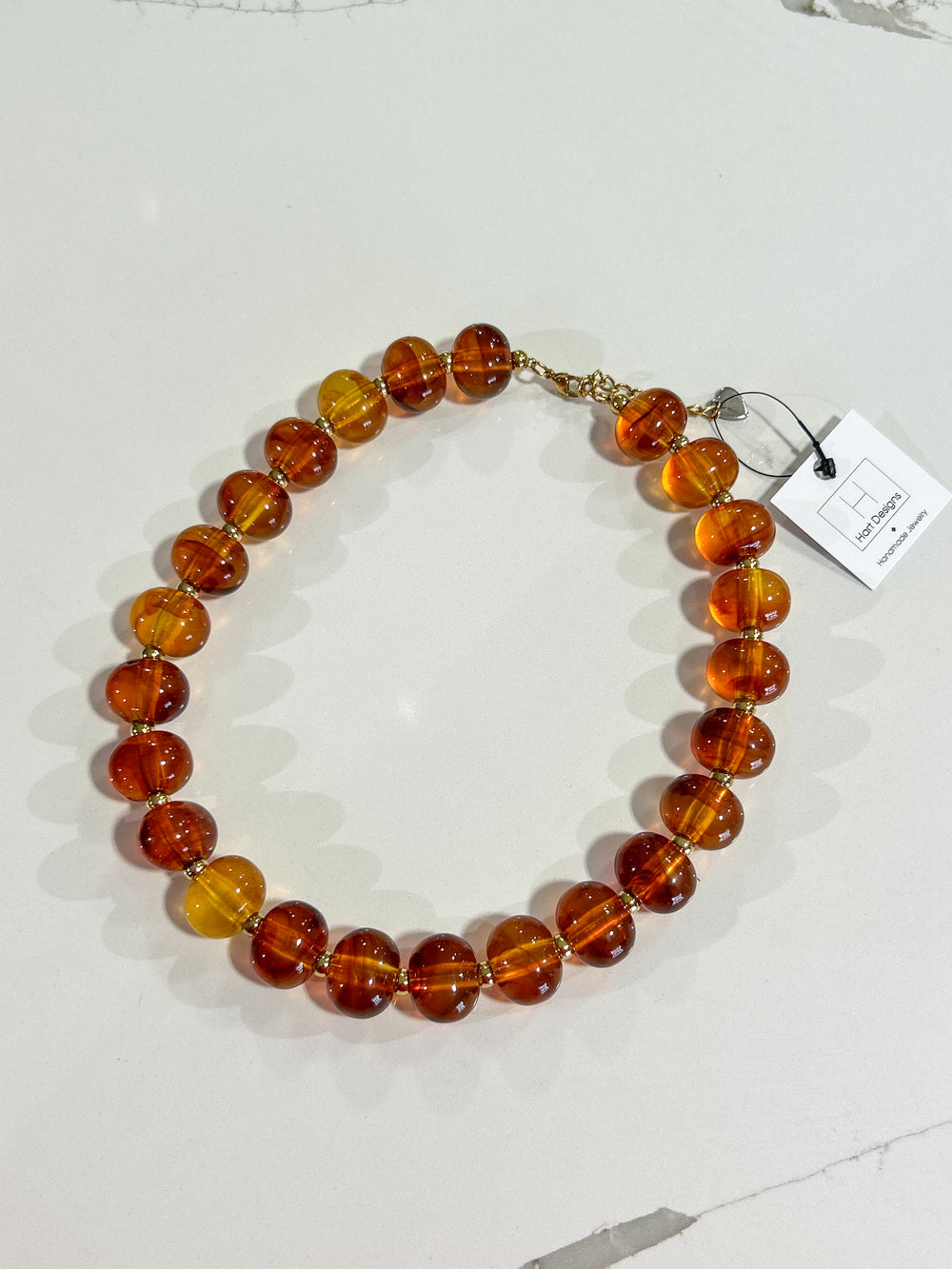 Hart Designs | Honey Bead Necklace