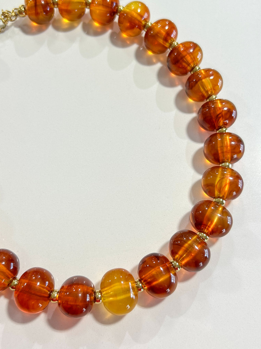 Hart Designs | Honey Bead Necklace