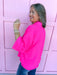 Jincy's Women's Boutique hot pink basic top