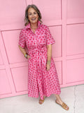 Palm Springs Dress - Pink