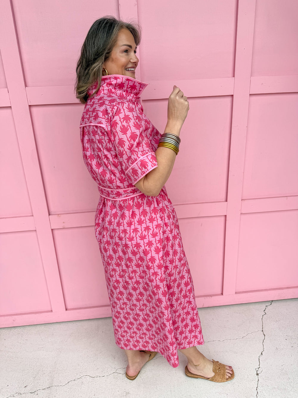 Palm Springs Dress - Pink