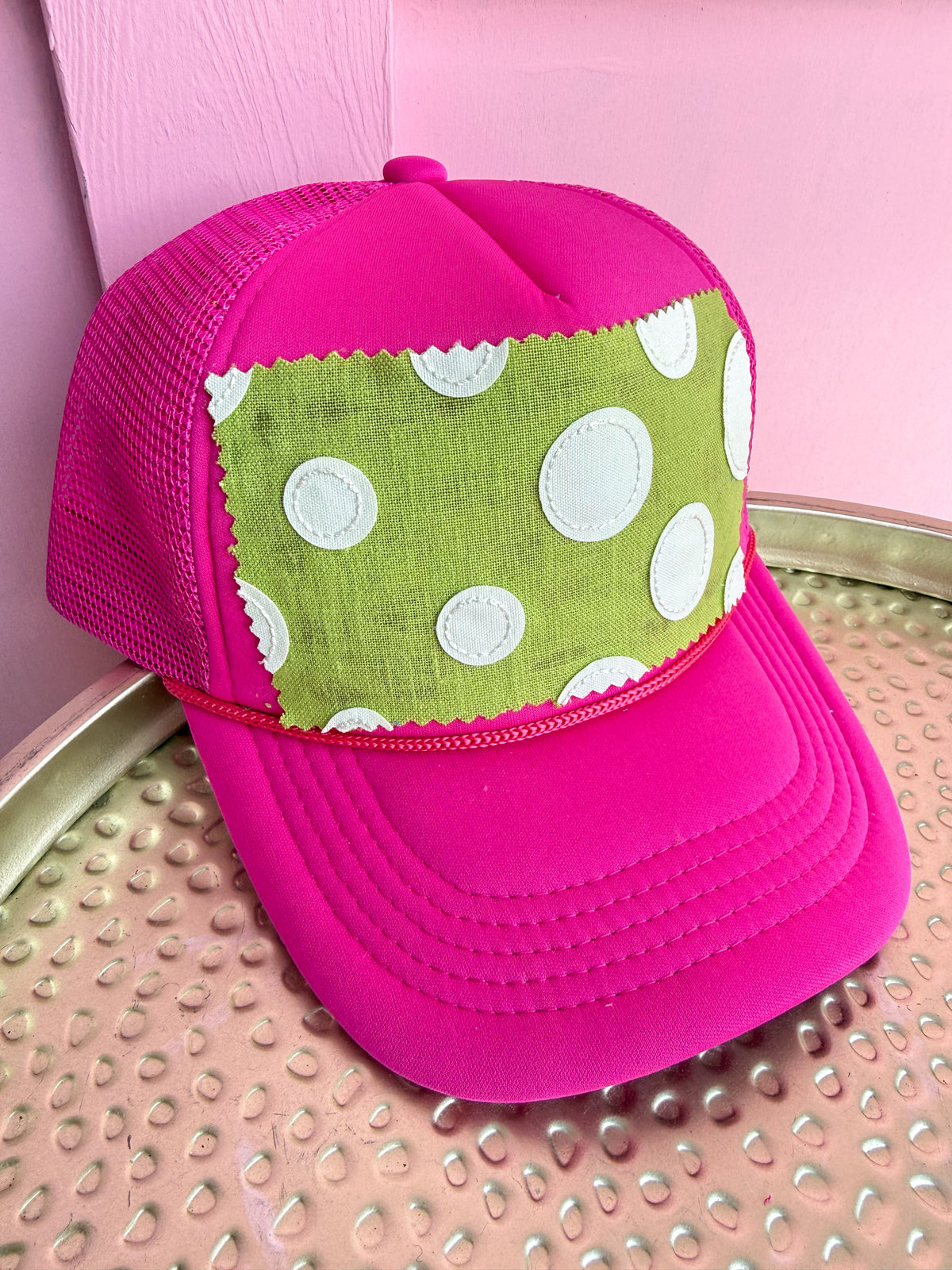 Tucker's Truckers | Playful Pop - Pink/Lime