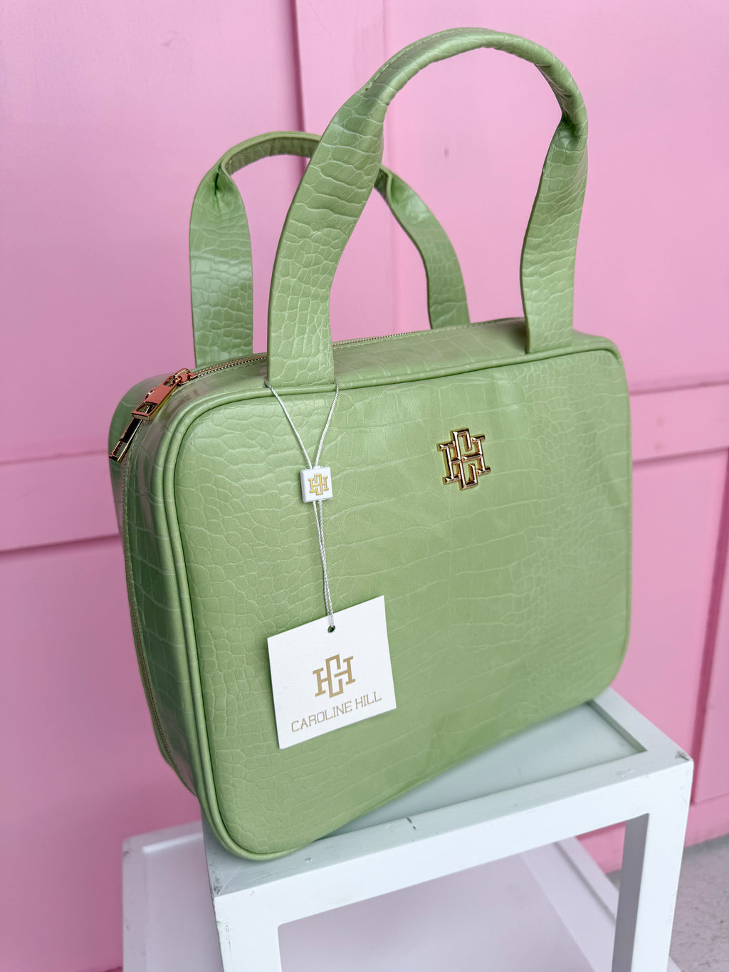 Caroline Hill | Punta Cana Large Case - Lime