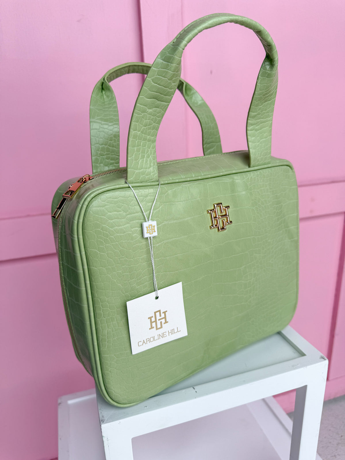Caroline Hill | Punta Cana Large Case - Lime