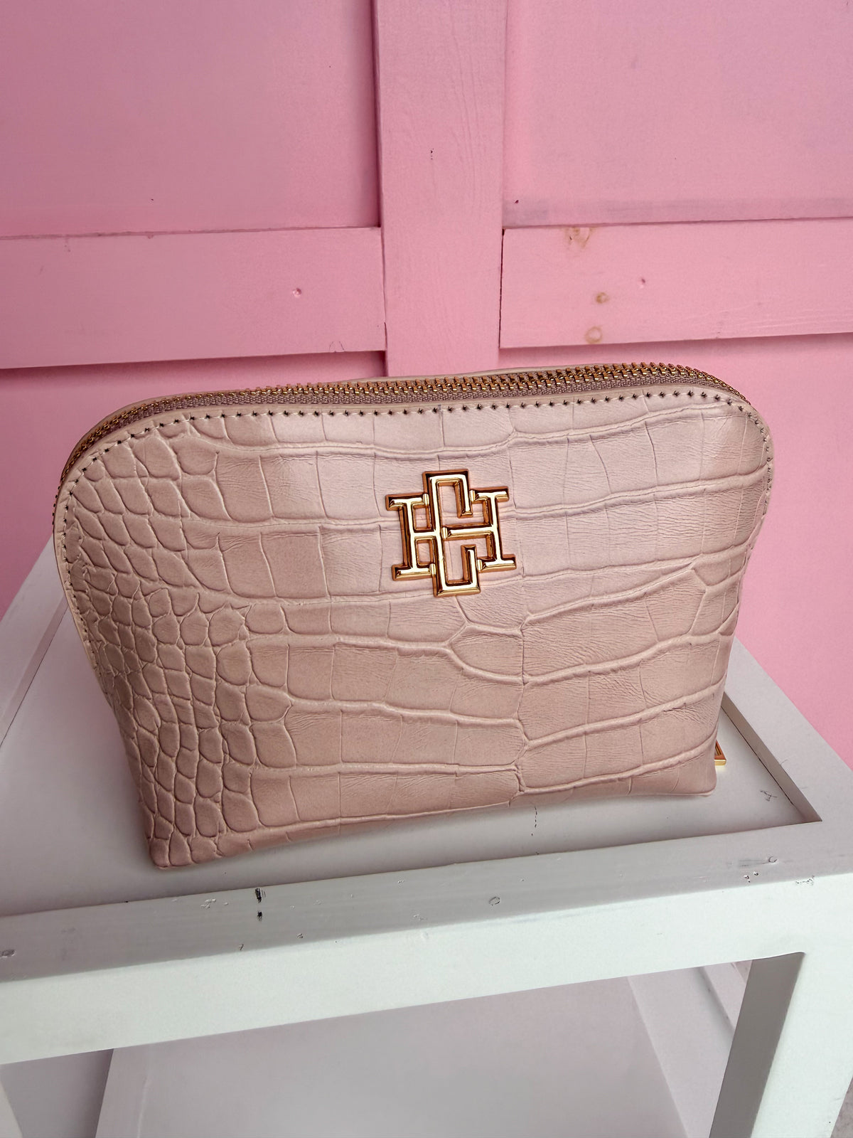 Caroline Hill | Ibiza Small Pouch - Blush