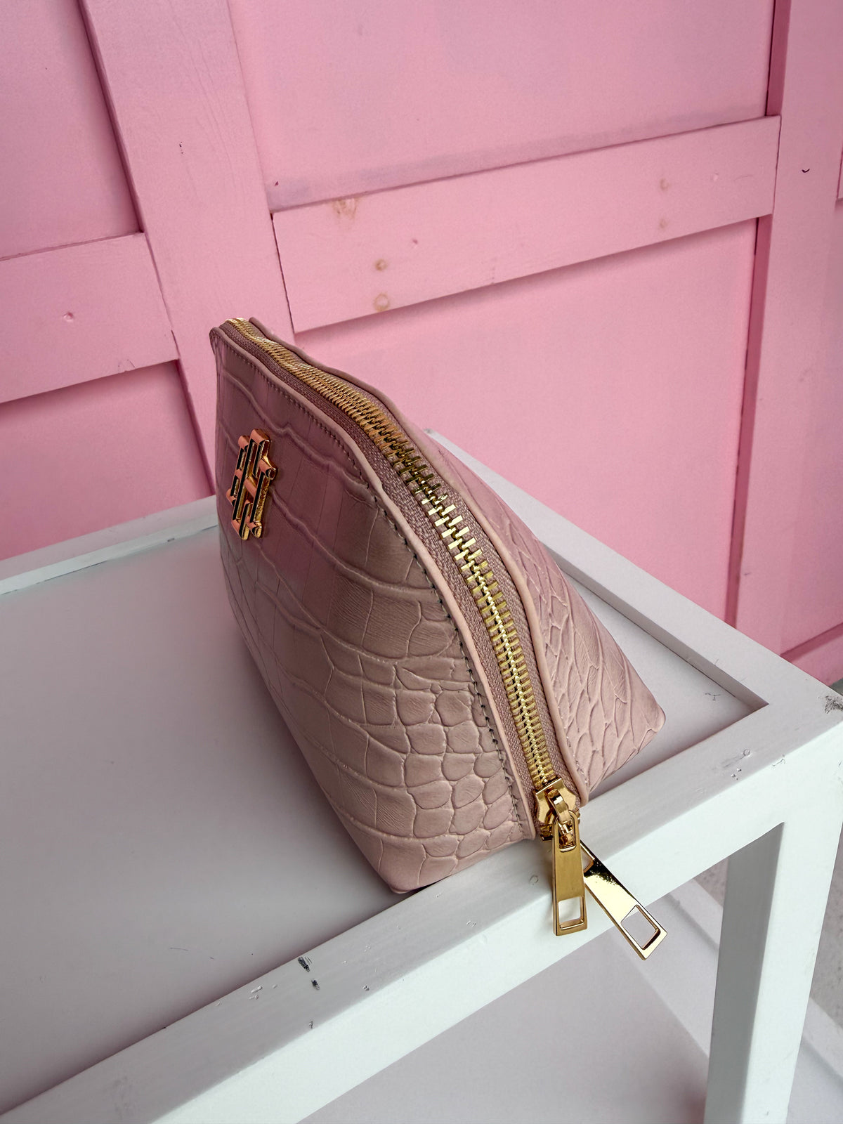 Caroline Hill | Ibiza Small Pouch - Blush
