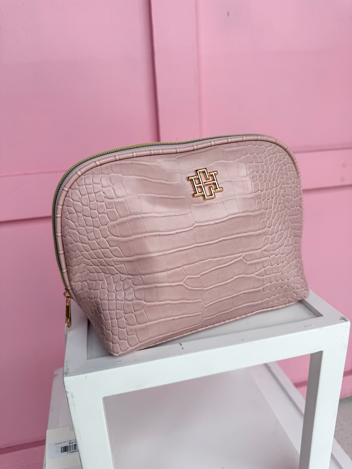 Caroline Hill | Capri Large Pouch - Blush