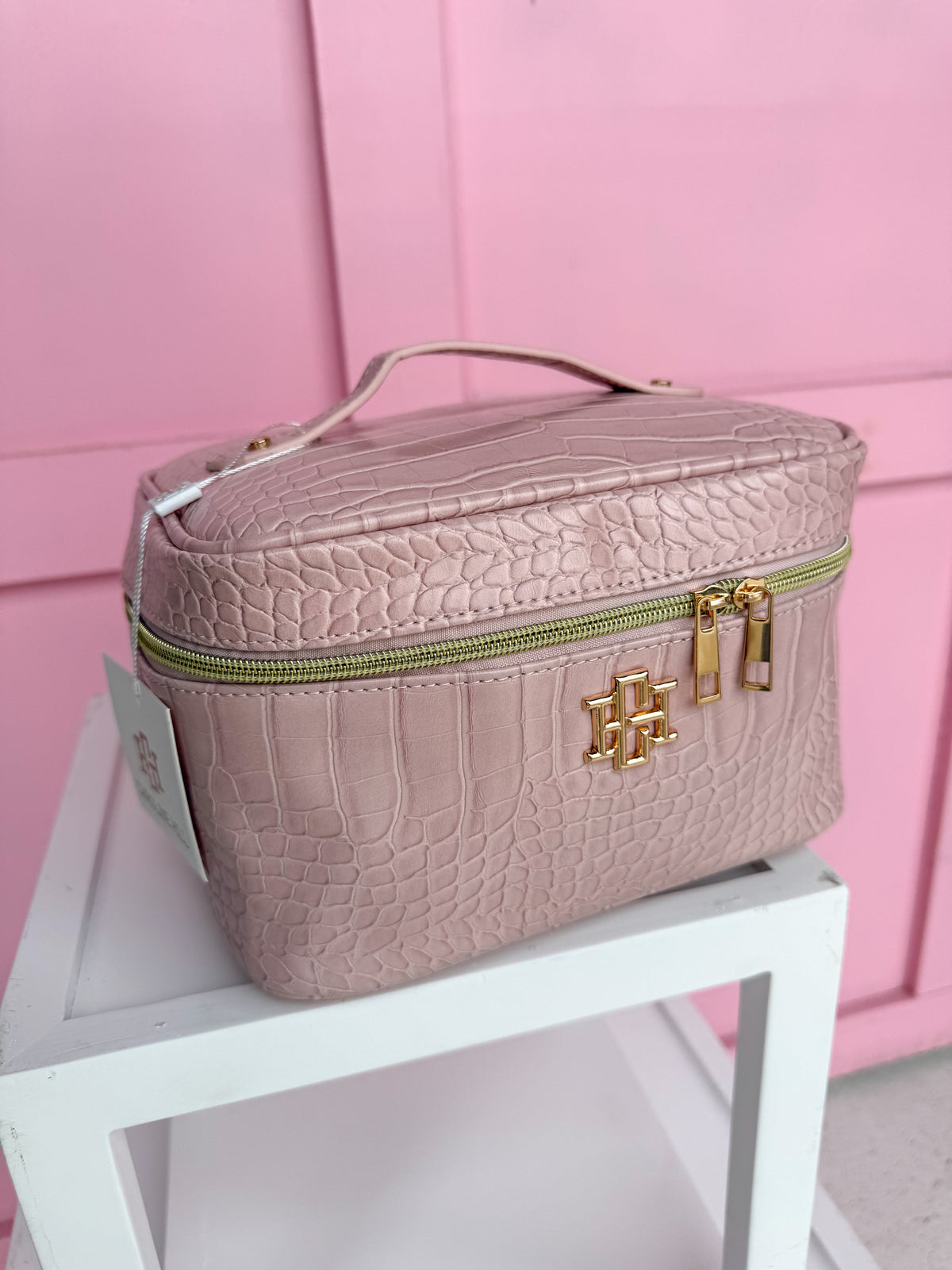 Caroline Hill | Hampton Train Case - Blush