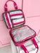 Caroline Hill | Punta Cana Large Case - Hot Pink Patent Travel Case Toiletry Bag