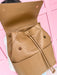 Caroline Hill | Bennett Backpack - Woven Tan