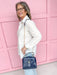 Caroline Hill | Tucker Handbag - Navy Patent Purse