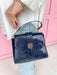 Caroline Hill | Tucker Handbag - Navy Patent Purse