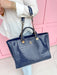 Caroline Hill | Missy Tote - Navy Patent Purse