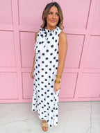 Polka Dot Dress Black White Jincys Boutique Shipping Womens