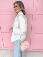 Caroline Hill | Tucker Handbag - Blush Patent