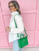 Caroline Hill | Merritt Mini Tote - Kelly Green