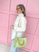 Caroline Hill | Kennedy Tote - Lime