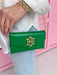 Caroline Hill | Carlington Clutch Crossbody - Kelly Green Purse