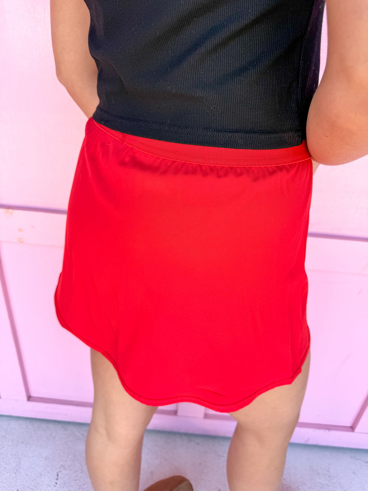 Scarlet & Gold | Alli Tennis Skort - Red - Go Dawgs®