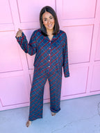 Layton Plaid L/S Pajama Set