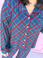 Layton Plaid L/S Pajama Set