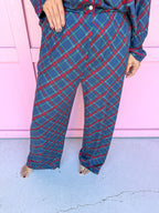 Layton Plaid L/S Pajama Set