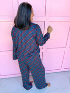 Layton Plaid L/S Pajama Set