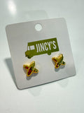 Cross Tied Earrings