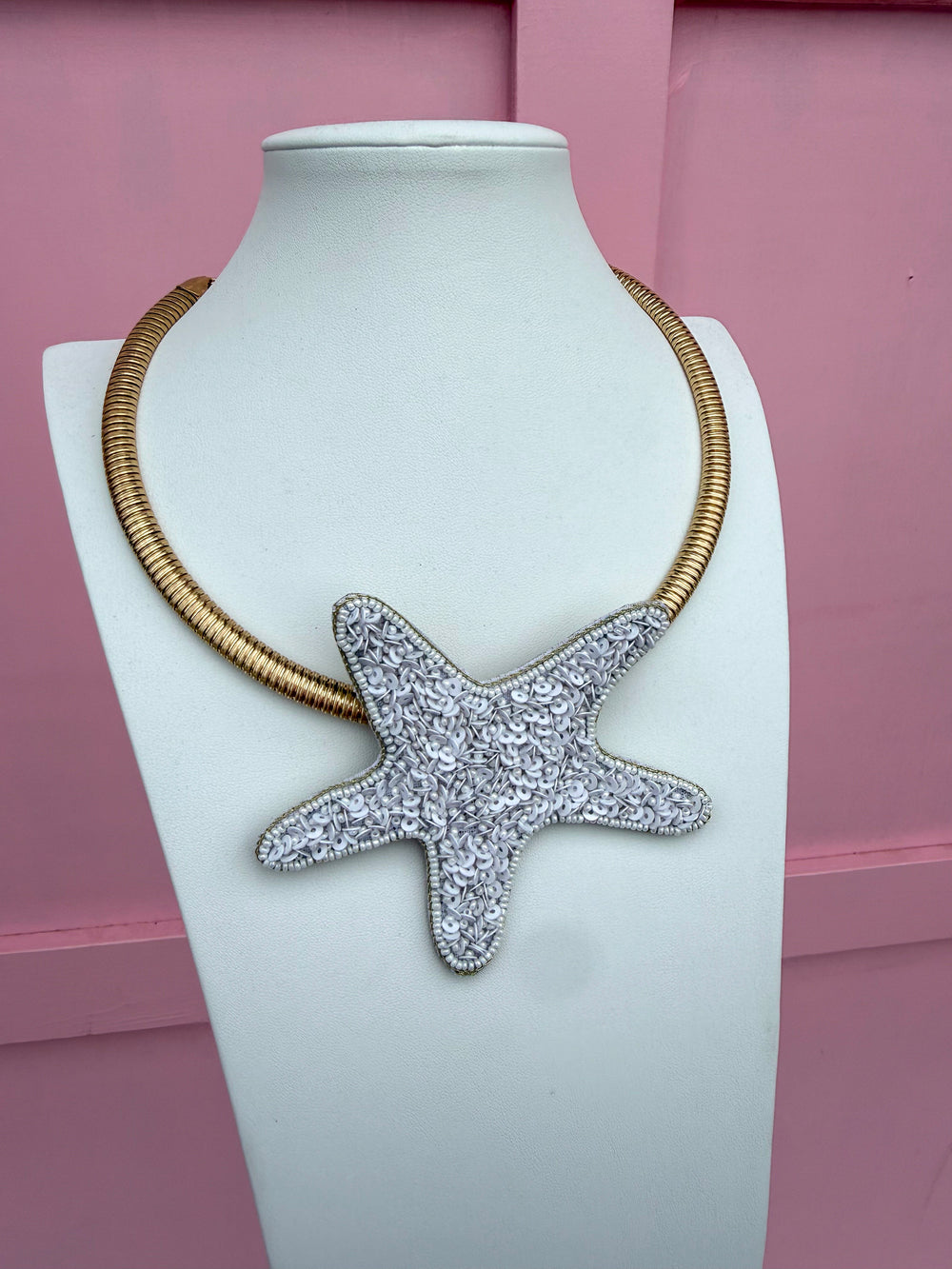 Starfish Collar Necklace