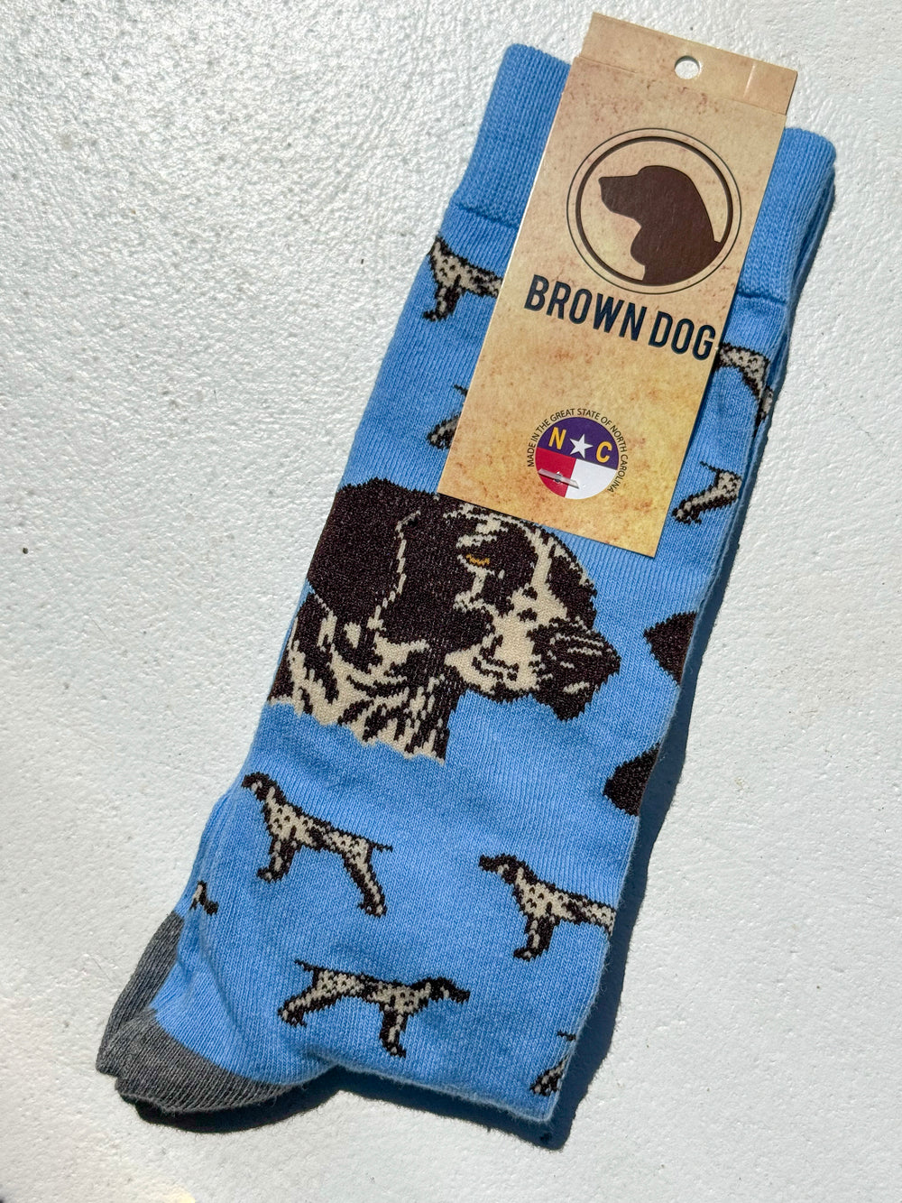 Brown Dog Hosiery | GSP - Della Blue