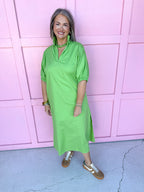ADRIENNE | Blakely Dress - Green Apple