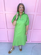 ADRIENNE | Blakely Dress - Green Apple
