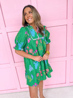 Fresh Picked Dress - Green