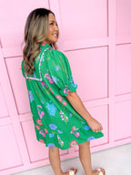Fresh Picked Dress - Green
