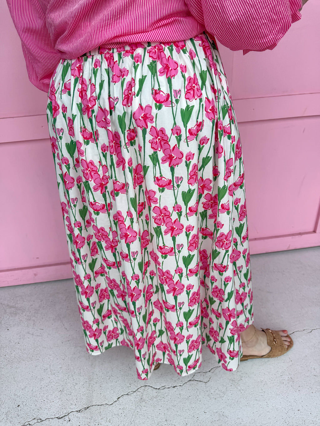 Garden Society Skirt - Pink