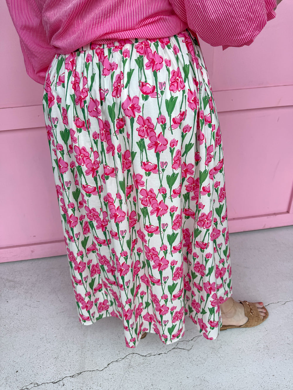Garden Society Skirt - Pink