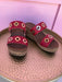 corkys hi tide wedges red gold accent womens boutique jincy's