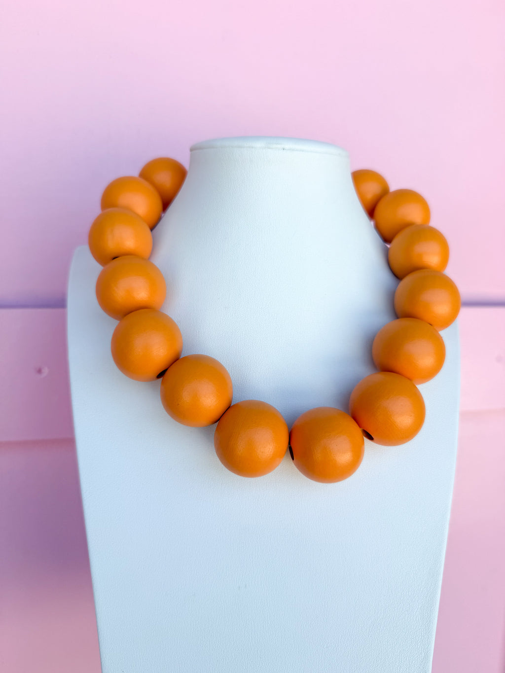 Bold Beauty Necklace - Orange