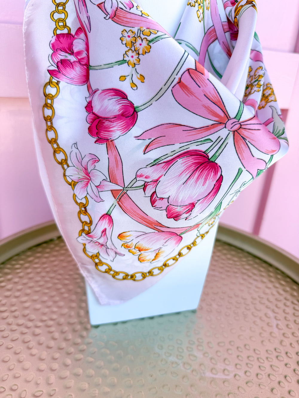 Flora Links Scarf - Pink