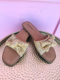 womens boutique natural sandals slides jincy's
